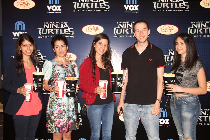 Avant Premiere of Teenage Mutant Ninja Turtles 2
